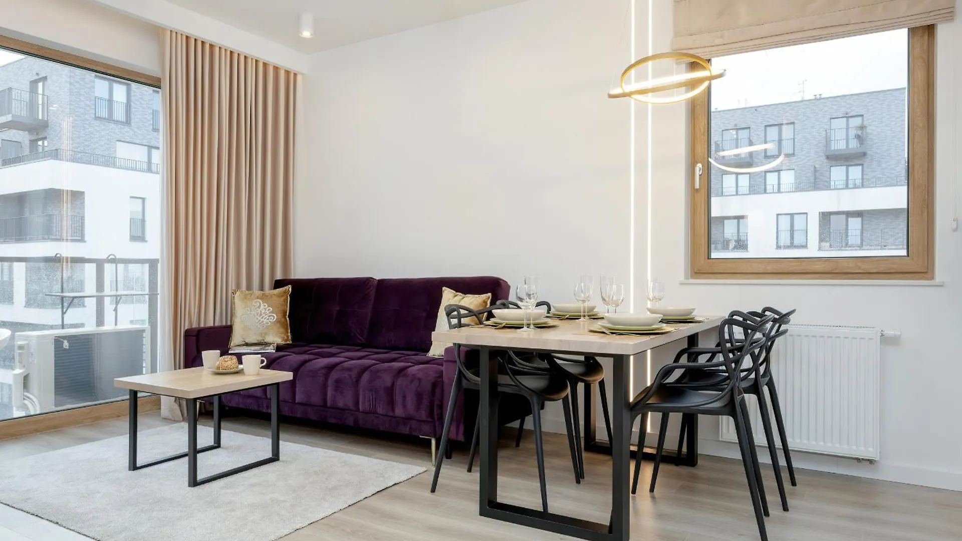 Mokotow Stylish Apartment With Parking & Balcony By Renters Prestige Warsaw